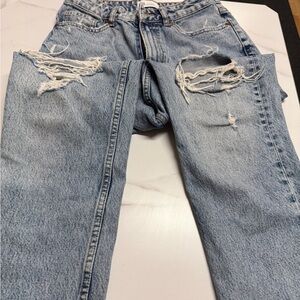 Zara Light Blue High Rise Women's Jeans